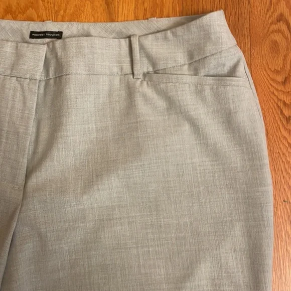 Worthington light gray  16 short trousers style Perfect Trouser - Picture 3 of 6